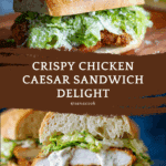 Crispy Chicken Caesar Sandwich Recipe