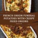 French Onion Funeral Potatoes Recipe