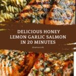 Honey Lemon Garlic Salmon Recipe