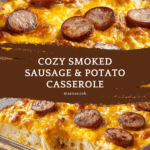 Smoked Sausage and Cheesy Potato Casserole Recipe