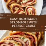 Homemade Stromboli (Yields 2) Recipe