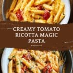 Creamy Tomato Ricotta Pasta Recipe