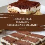 Tiramisu Cheesecake Recipe