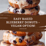 Baked Blueberry Donuts Recipe