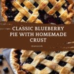 Homemade Blueberry Pie Recipe