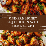 Honey BBQ Chicken Rice Recipe