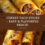 Cheesy Taco Sticks Recipe