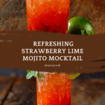 Strawberry Lime Mojito Mocktail Recipe