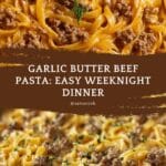Beef and Garlic Butter Pasta recipe