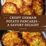 German Potato Pancakes Recipe