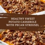 Spray an 8x8 inch baking dish (or a 9-inch pie pan or 1 Recipe