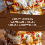 Lazy Chicken Parmesan Grilled Cheese Recipe