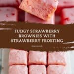 Strawberry Brownies Recipe