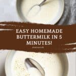 How to Make Buttermilk at Home Recipe