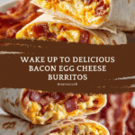 Bacon Egg and Cheese Burrito Recipe