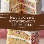 Funfetti Birthday Cake Recipe