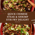 Chinese ground beef and cabbage stir fry recipe