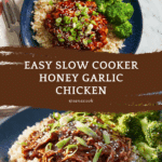 Slow Cooker Honey Garlic Chicken Recipe