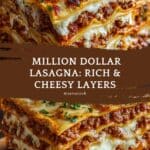 Million Dollar Lasagna Recipe