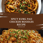 Kung Pao Chicken Noodles Recipe
