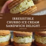 Churro Ice Cream Sandwiches Recipe