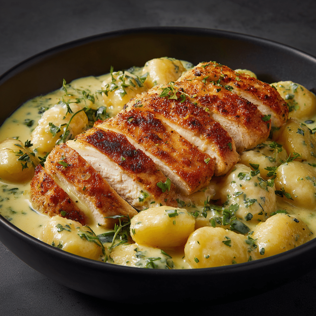 Asiago Chicken Gnocchi Recipe