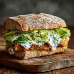 Crispy Chicken Caesar Sandwich Recipe