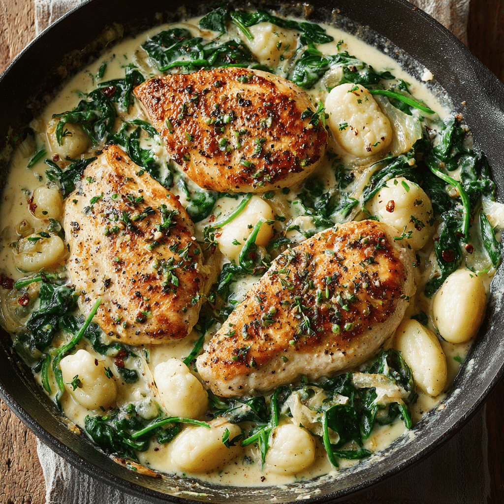 Asiago Chicken Gnocchi Recipe