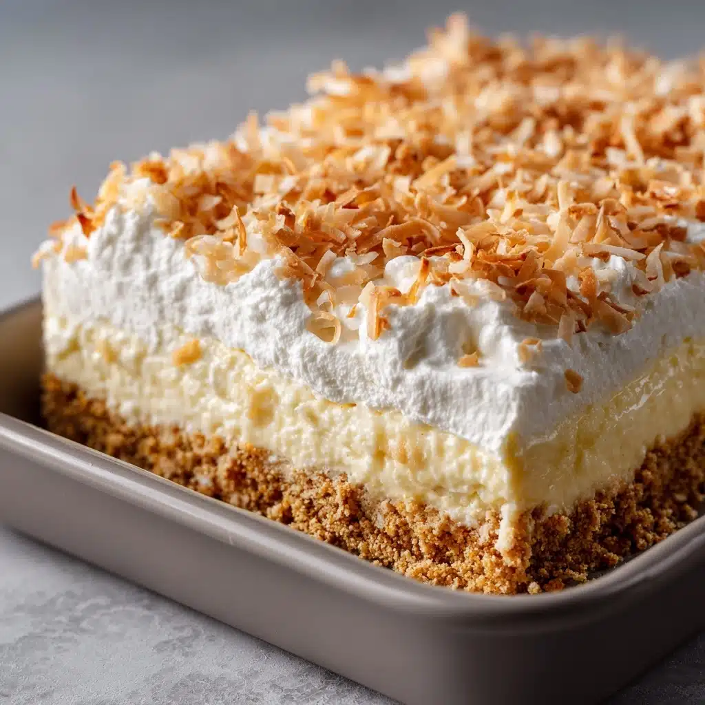 Coconut Cream Lush: A Slice of Summer in Every Bite Recipe