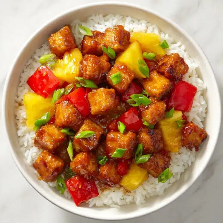 Vegan Pineapple Tofu Recipe