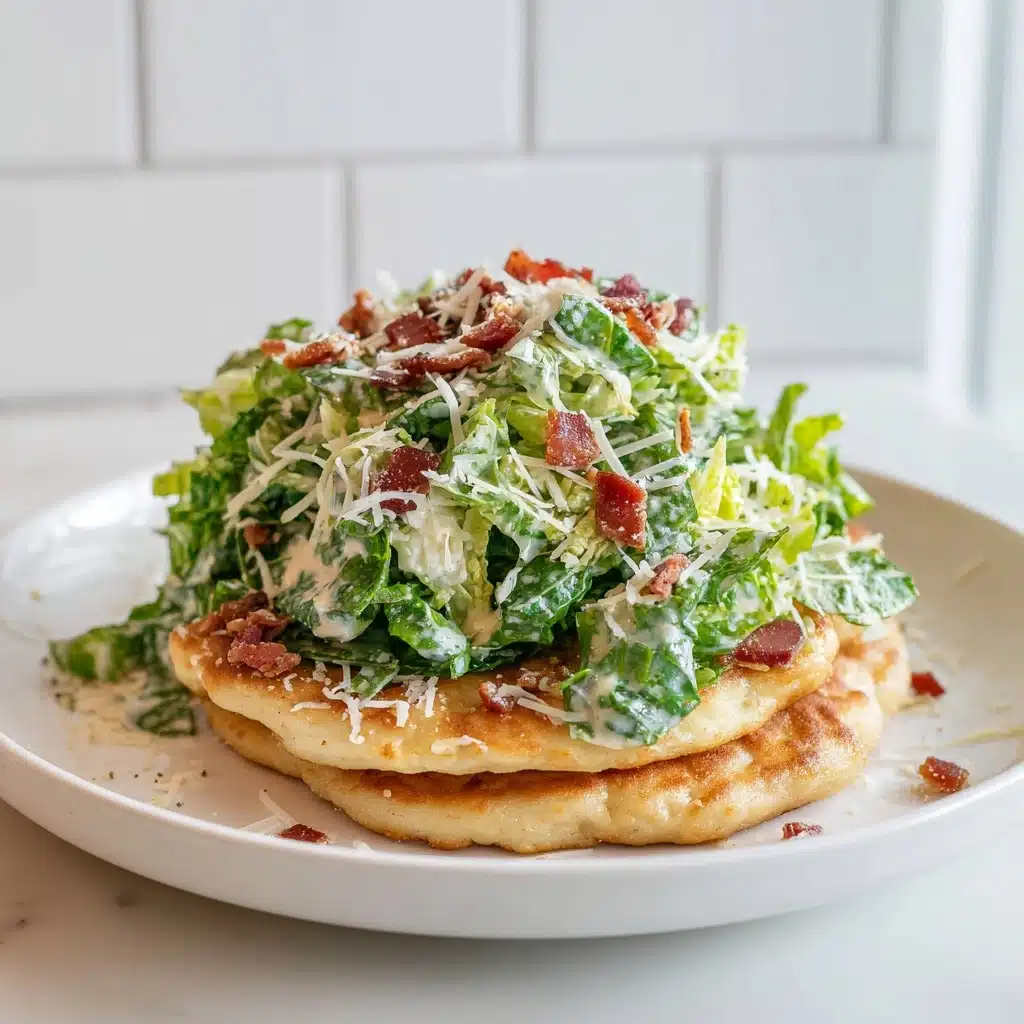 Smash Chicken Caesar Tacos Recipe - Recipe Image