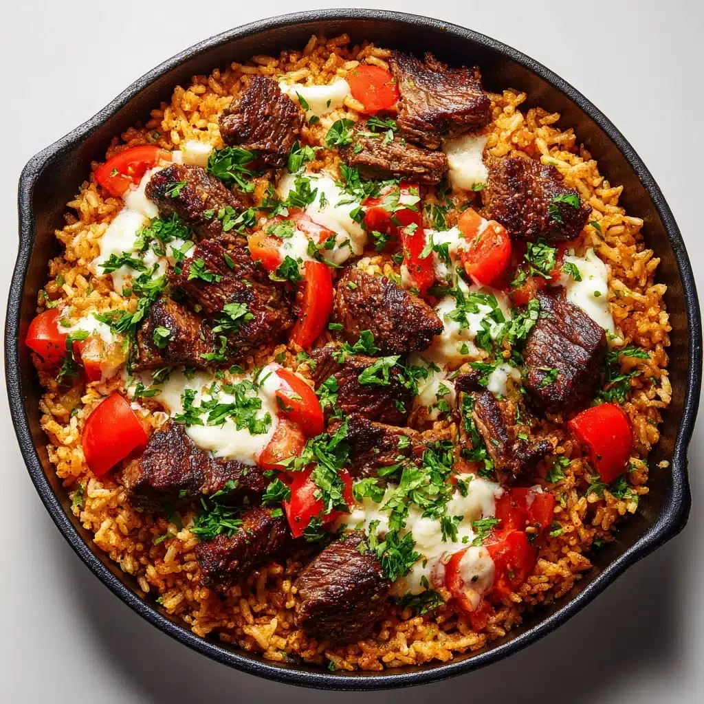 Steak Queso Rice : A Flavorful Recipe