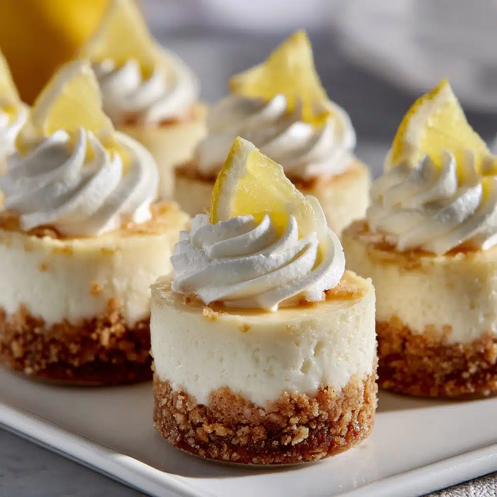 Mini Lemon Cheesecakes Recipe