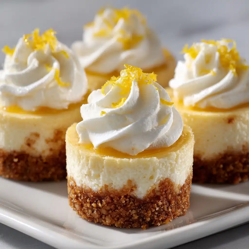 Mini Lemon Cheesecakes Recipe - Recipe Image