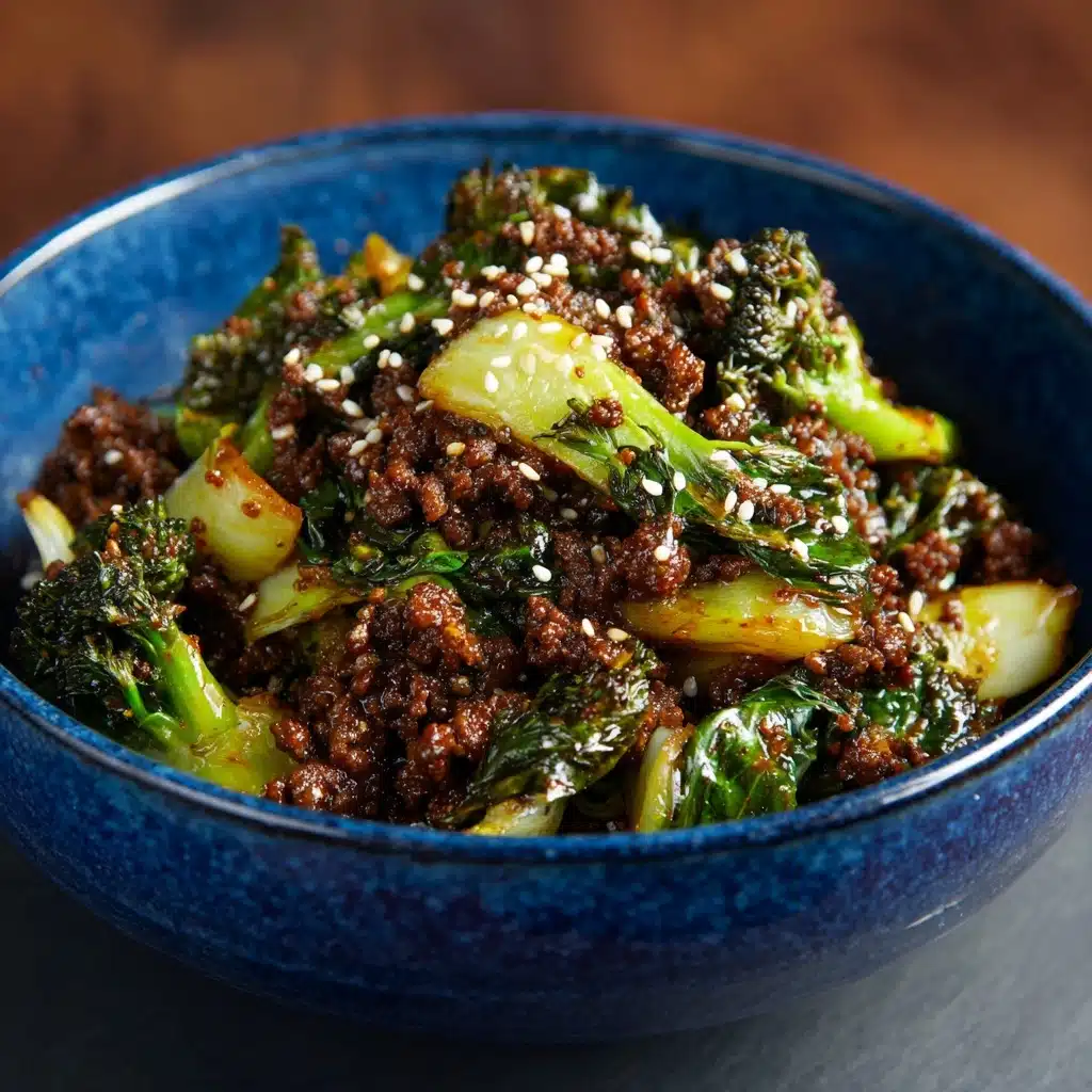 Keto Hamburger Broccoli Skillet is a quick, tasty meal Recipe - Recipe Image
