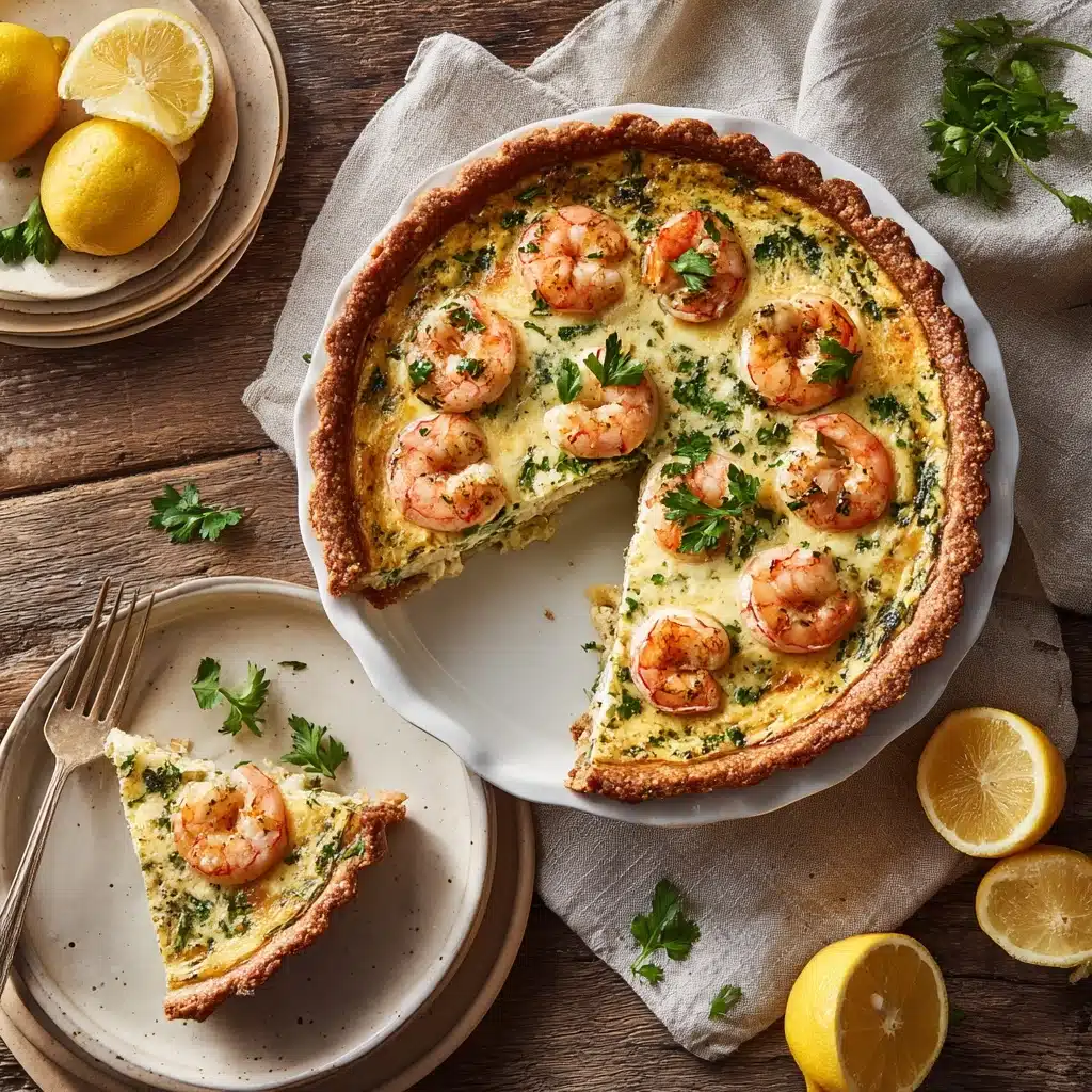 Florida Shrimp Pie: A Taste of Coastal Bliss Recipe - Recipe Image