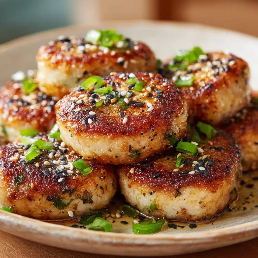 Asian-Style Tuna Cakes with Spicy Mayo Recipe