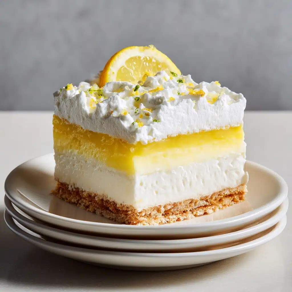 Lemon Lush Cake Recipe - Recipe Image