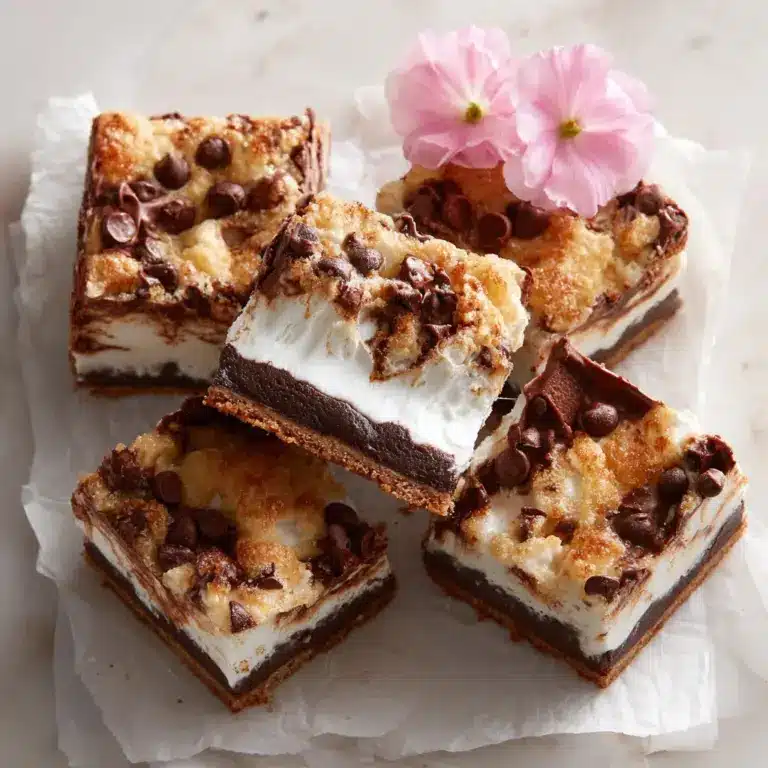 Easy S'mores Brookie Bars Recipe