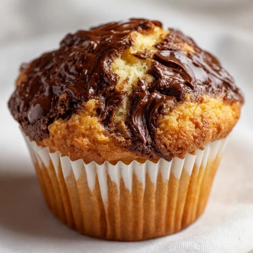 Nutella Banana Muffins Recipe - Recipe Image