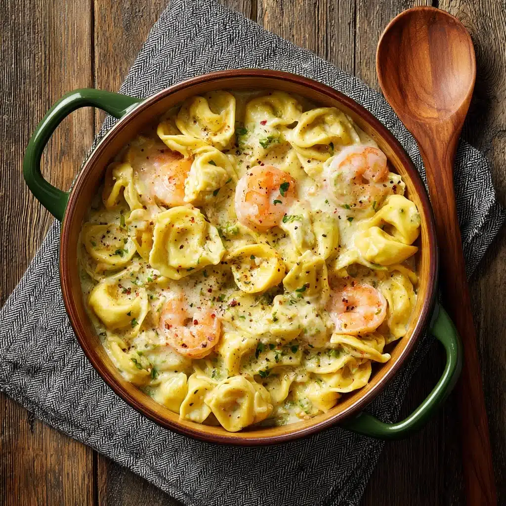 Shrimp Tortellini Alfredo Recipe - Recipe Image