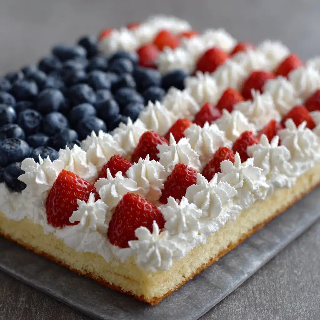 Red, White, and Blue Easy Fruit Pizza Recipe - Recipe Image