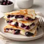Blueberry Breakfast Quesadilla Recipe
