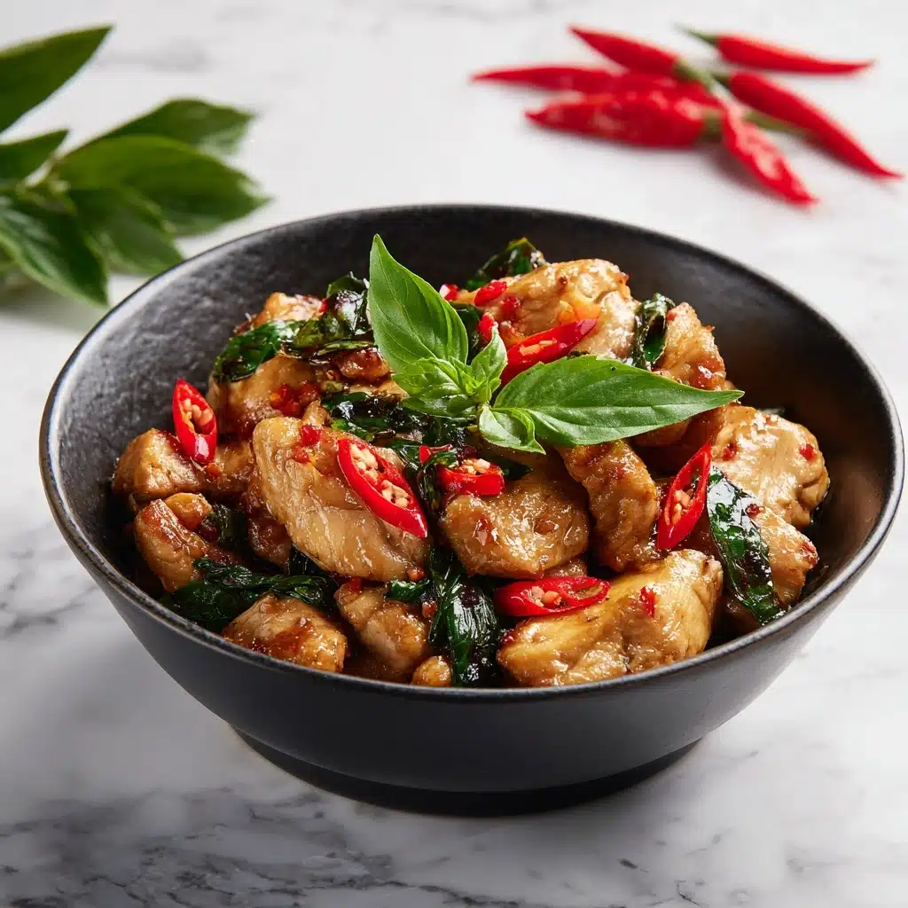 Thai Basil Chicken Recipe - Recipe Image