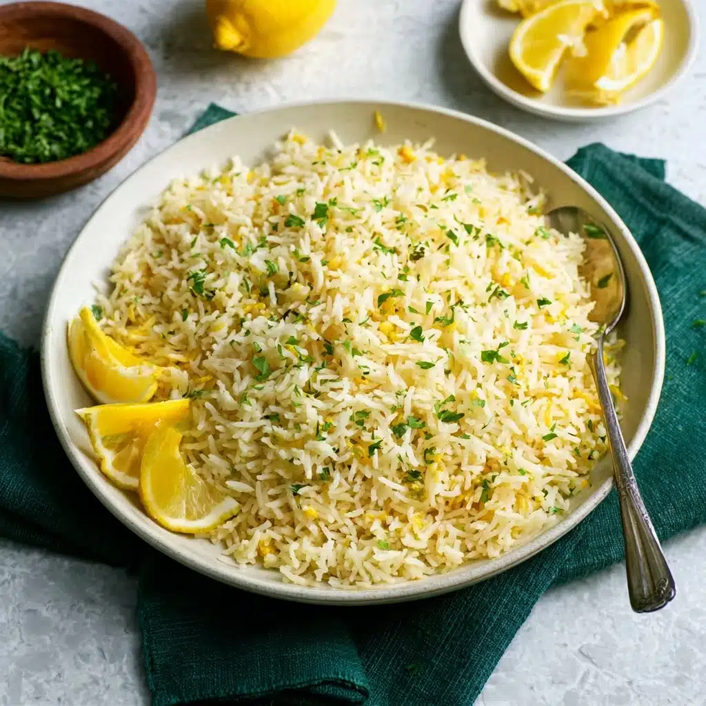 Easy Greek Lemon Rice Recipe - Recipe Image