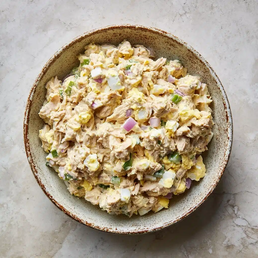 RECIPE FOR TUNA SALAD WITH EGGS Recipe