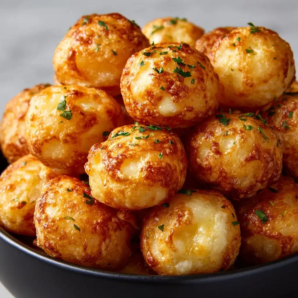 Keto Popcorn Cheese Puffs Recipe - Recipe Image