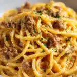 Beef and Garlic Butter Pasta recipe
