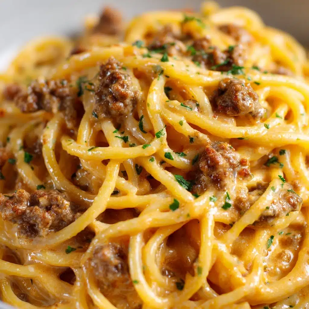 Beef and Garlic Butter Pasta recipe