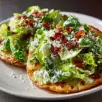 Smash Chicken Caesar Tacos Recipe